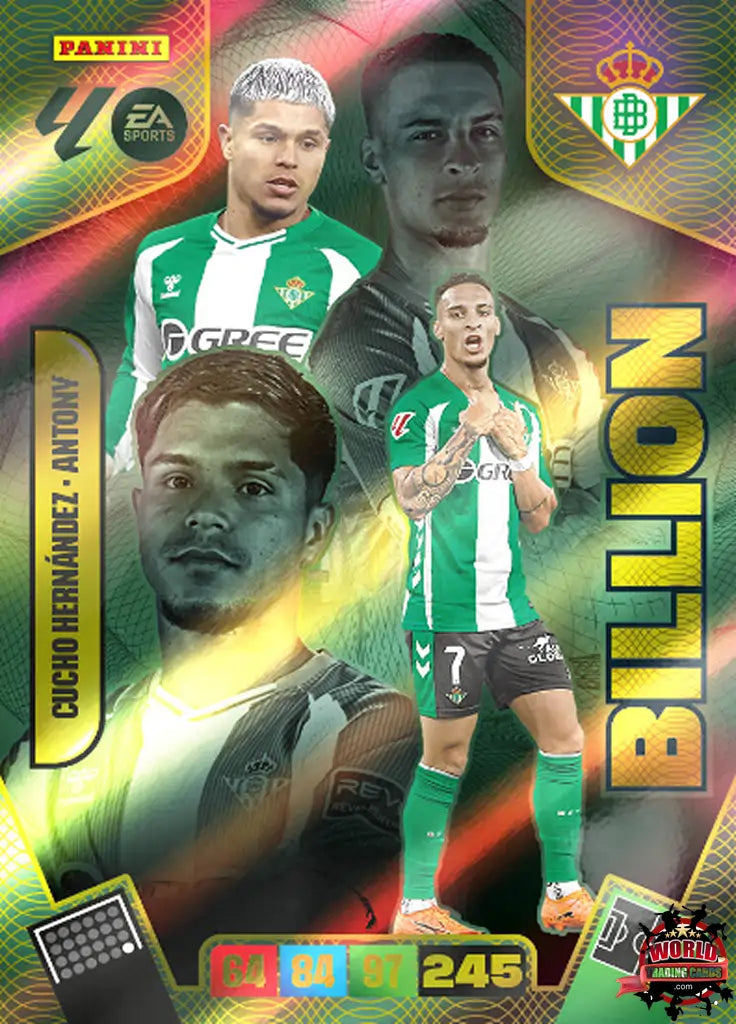 #BLL04 | Panini | Adrenalyn XL | La Liga | 2025-2026 | Cucho / Antony | Real Betis | Billion