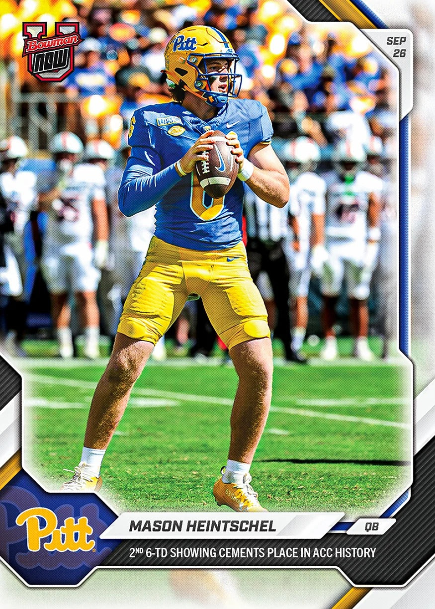 2026-27 | Topps | Now | Bowman U | #015 | Mason Heintschel | Base