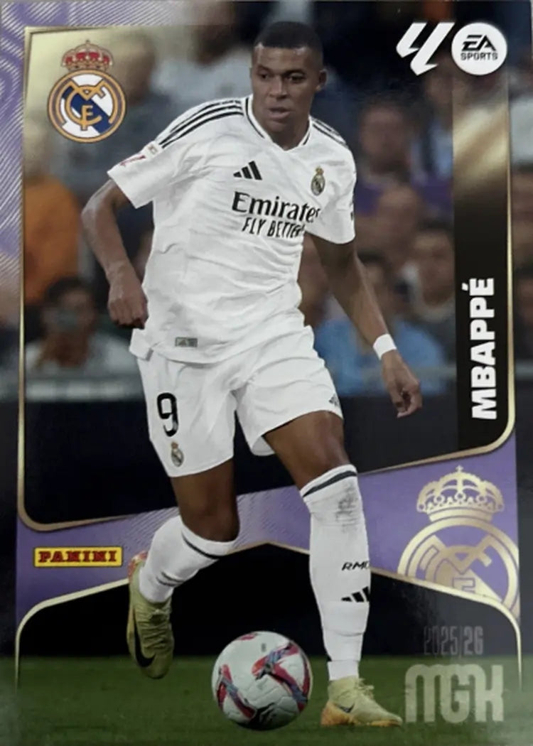 Mbappé - Real Madrid - Panini Megacracks - 2025-2026 - #232 - Basico