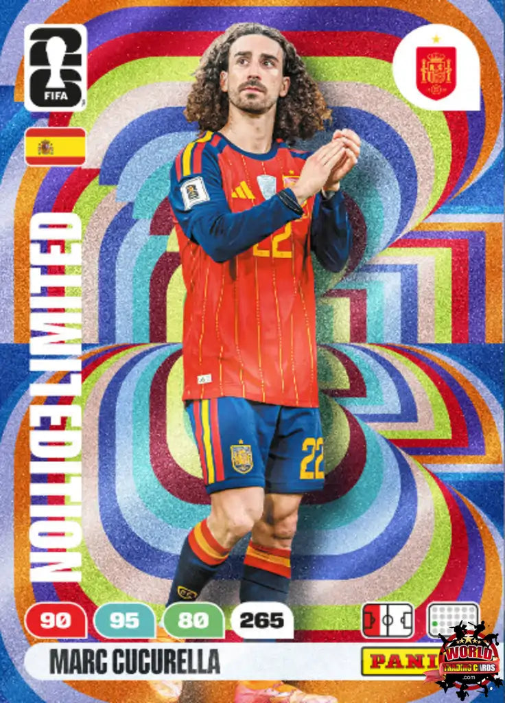 Soccer Trading Card-Marc Cucurella-Spain-Panini Adrenalyn XL FIFA