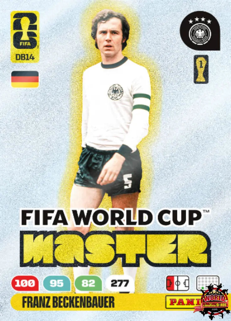 #M14|Panini|Adrenlyn XL|FIFA World Cup|2026|Franz Beckenbauer|Master