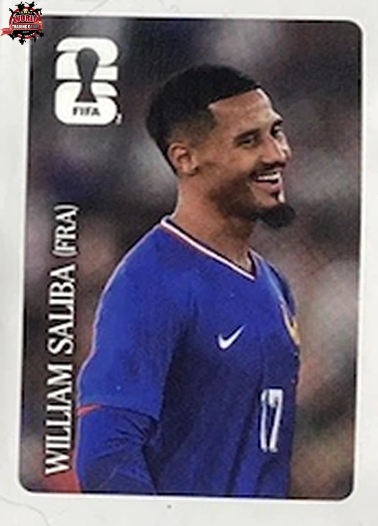 Football Trading Card-William Saliba-France-Panini Fifa World Cup Stickers  2026-CC-ESP009-Coca Cola / Spain