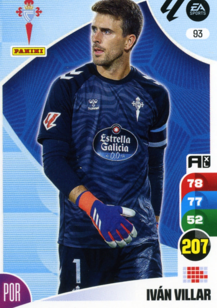 Panini Adrenalyn XL La Liga 2024/2025 - #093 - IVAN VILLAR - CELTA DE VIGO - 1ª Edición, Cromo RAW
