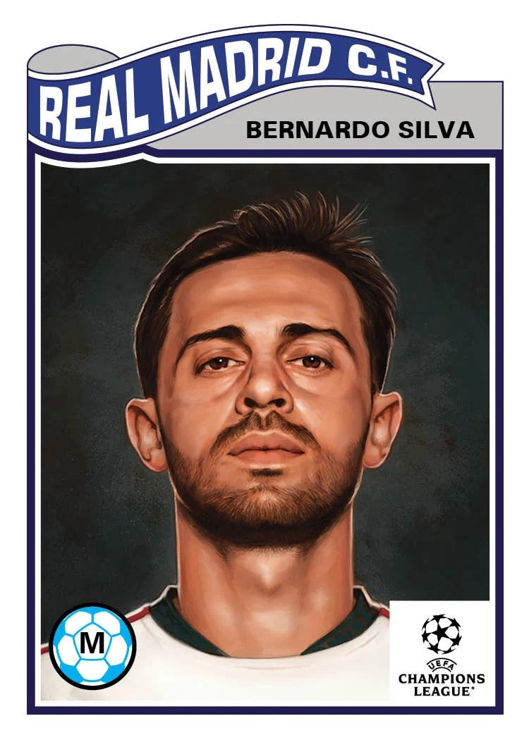 2026 | Topps | Living Set | UCC | #918 | Bernardo Silva | Real Madrid | Base