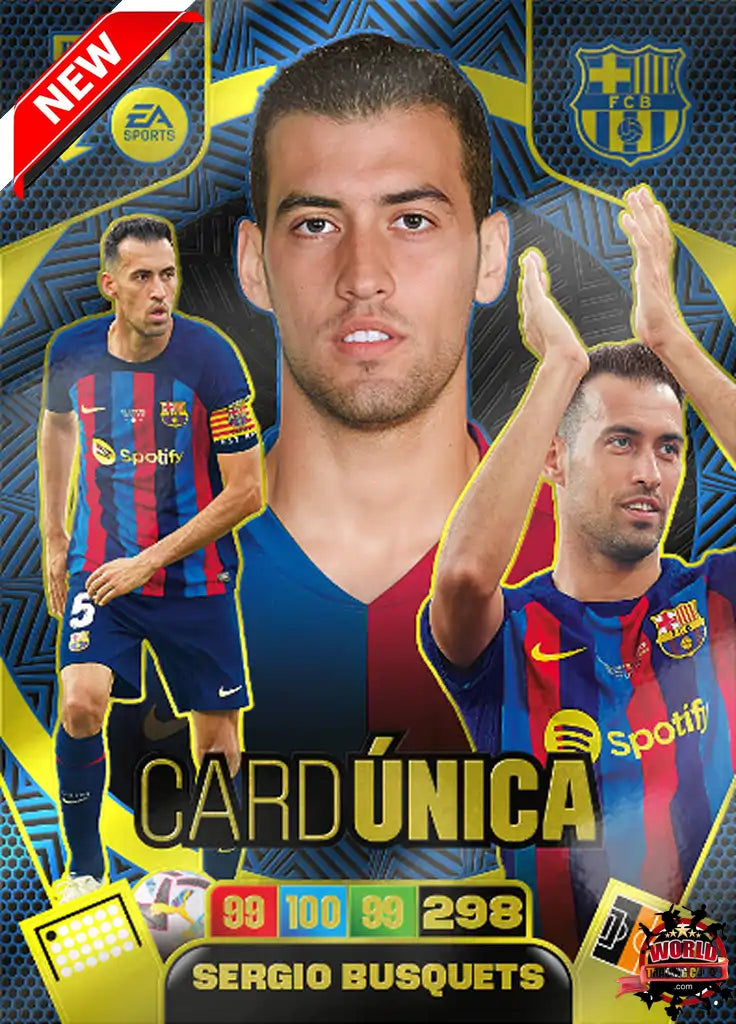 #CU02 | Panini | Adrenalyn XL | La Liga | 2025-2026 | Busquets | FC Barcelona | Unique Card