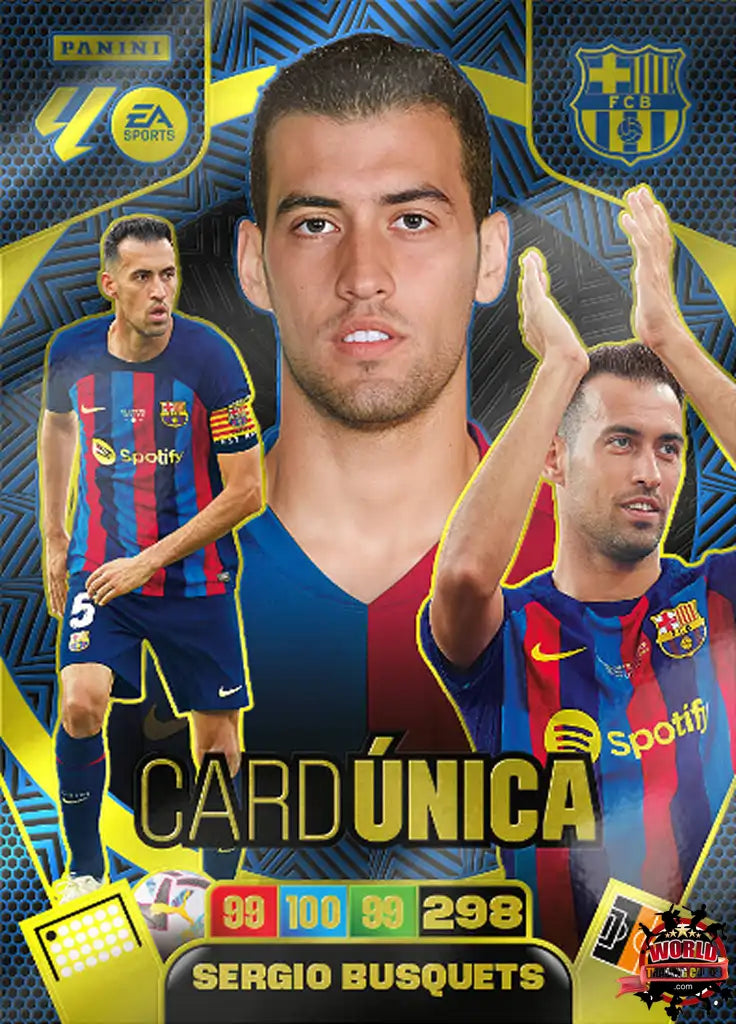 #CU02 | Panini | Adrenalyn XL | La Liga | 2025-2026 | Busquets | FC Barcelona | Unique Card