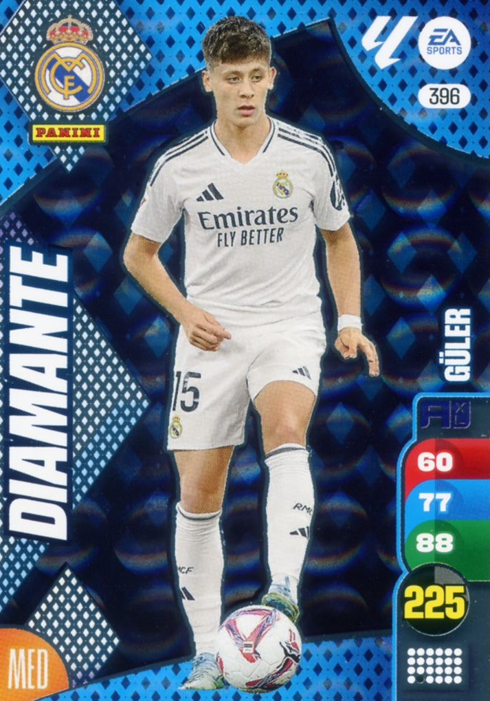 Panini Adrenalyn XL La Liga 2024/2025 - #396 - DIAMANTE - ARDA GÜLER - 1ª Edición, Cromo RAW