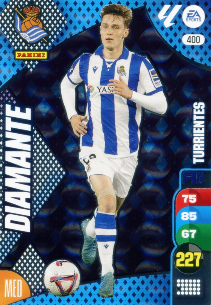 Panini Adrenalyn XL La Liga 2024/2025 - #400 - DIAMANTE - TURRIENTES - 1ª Edición, Cromo RAW