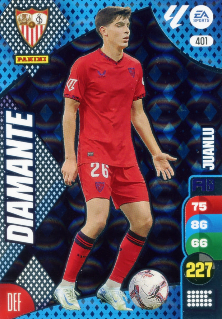 Panini Adrenalyn XL La Liga 2024/2025 - #401 - DIAMANTE - JUANLU - 1ª Edición, Cromo RAW
