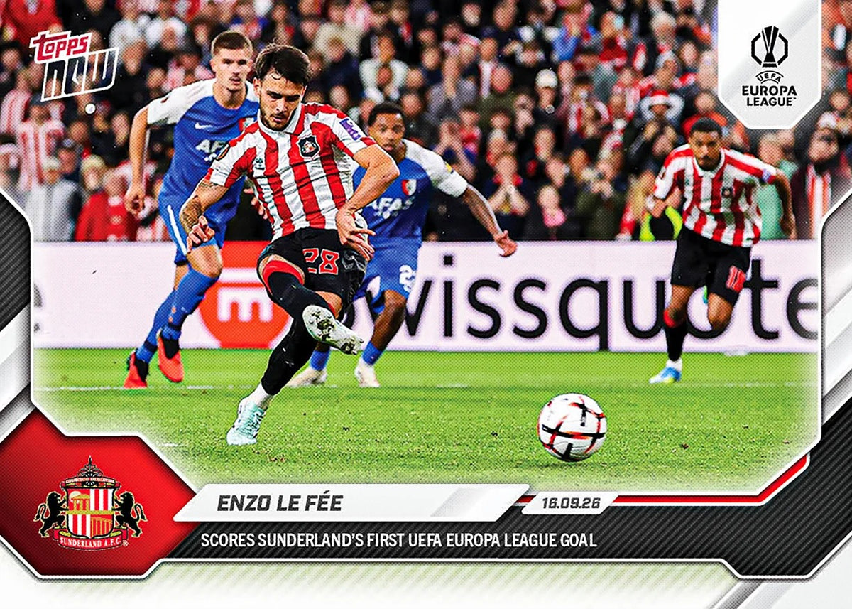 2026-27 | Topps | Now | UEL | #001 | Enzo Le Fée | Base