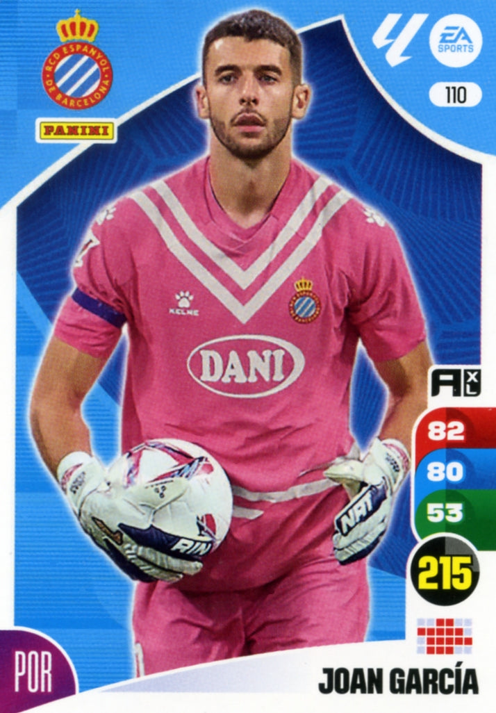 Panini Adrenalyn XL La Liga 2024/2025 - #110 - JOAN GARCÍA - ESPAÑOL - 1ª Edición, Cromo RAW
