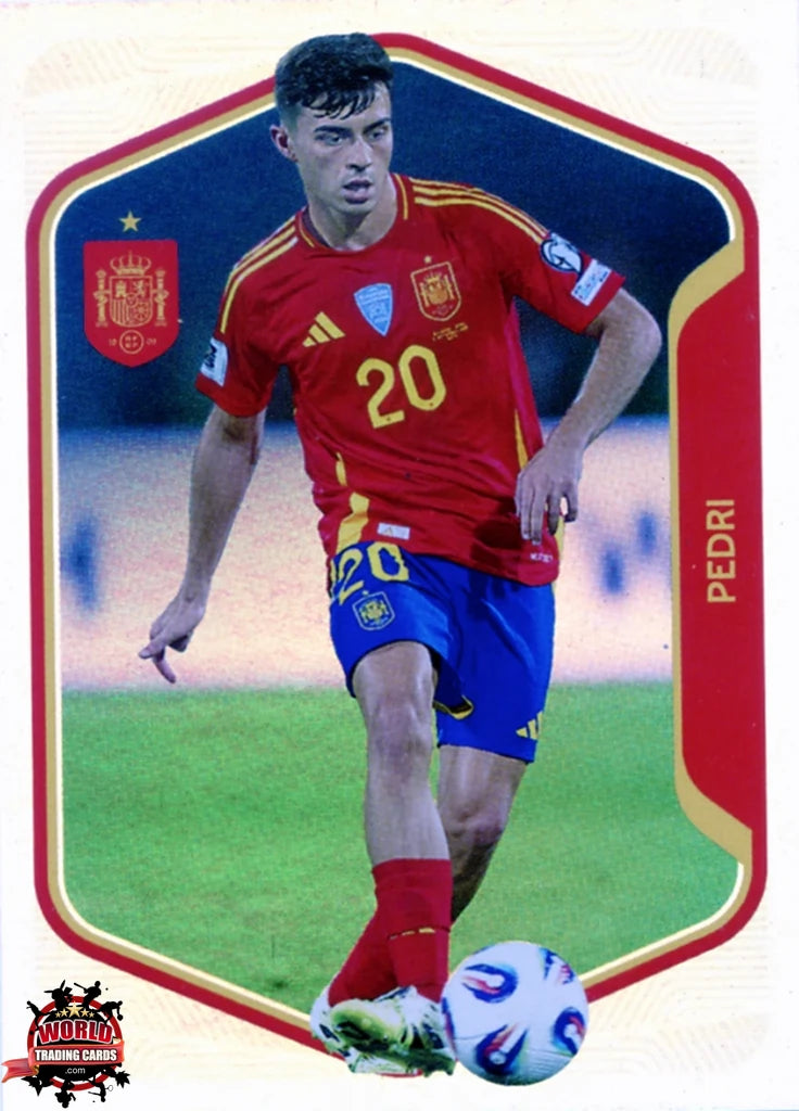 #PCESP038 | Panini | Carrefour España | 2026 | Pedri | España | Silver Parallel