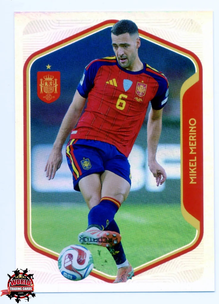 #PCESP042 | Panini | Carrefour España | 2026 | Mikel Merino | España | Silver Pararell