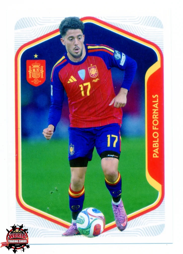 #PCESP045 | Panini | Carrefour España | 2026 | Pablo Fornals | España | Base