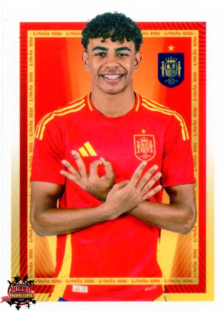 #PCESP049 | Panini | Carrefour España | 2026 | Lamine Yamal | España | Base