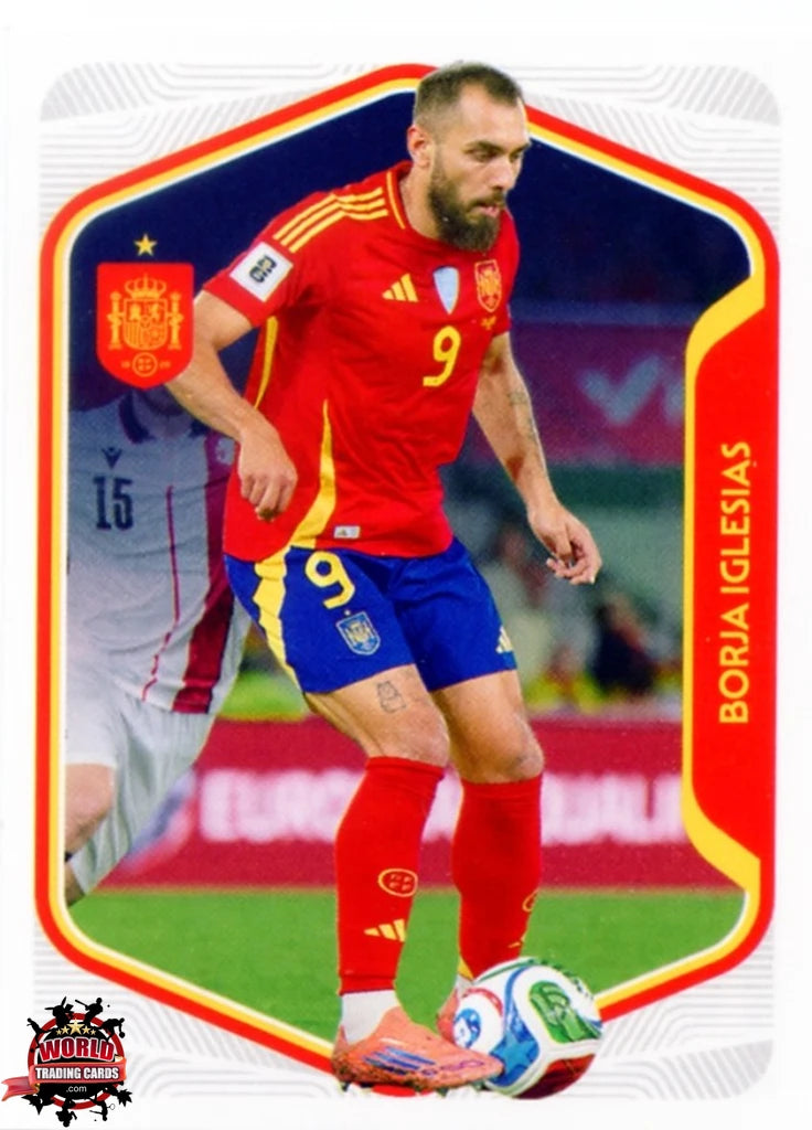 #PCESP056 | Panini | Carrefour España | 2026 | Borja Iglesias | España | Base