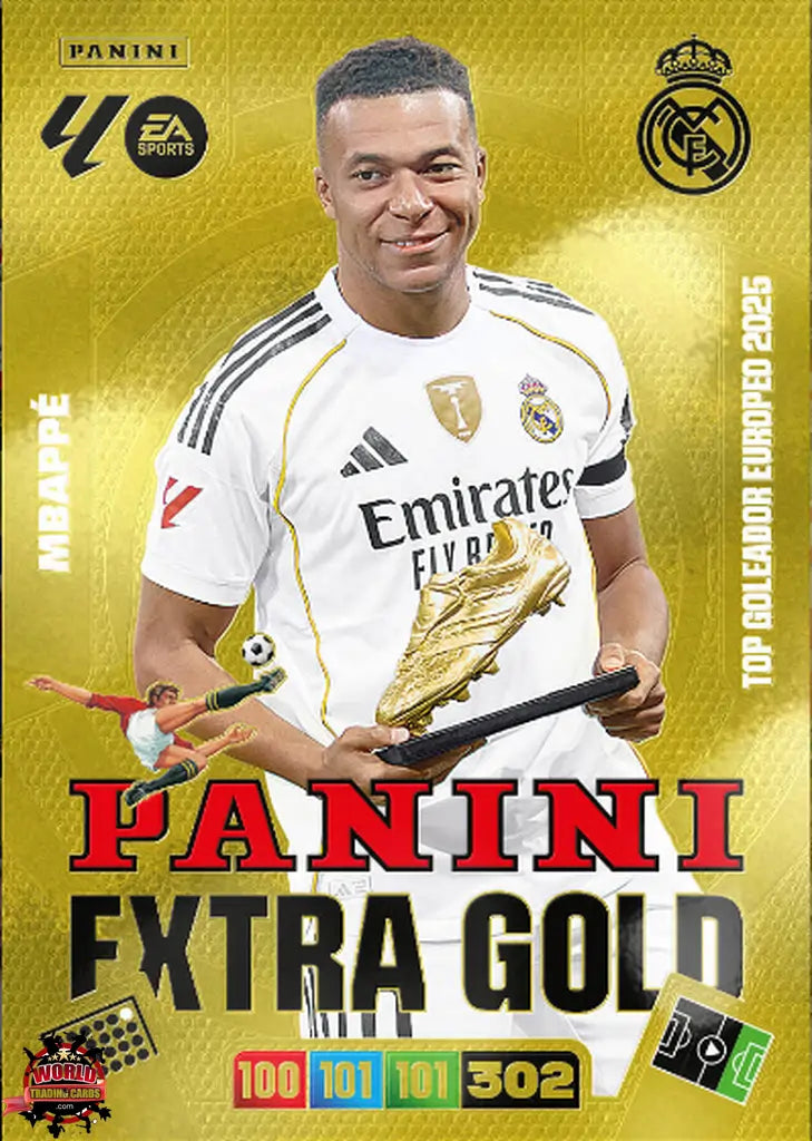 Soccer Trading Card-Mbappé-Real Madrid-Panini Adrenalyn XL 2025 