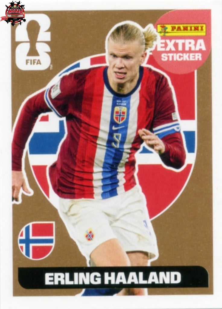 #EH-b | | Fifa World Cup Stickers | | Erling Haaland | Norway | Extra / Bronze | International version