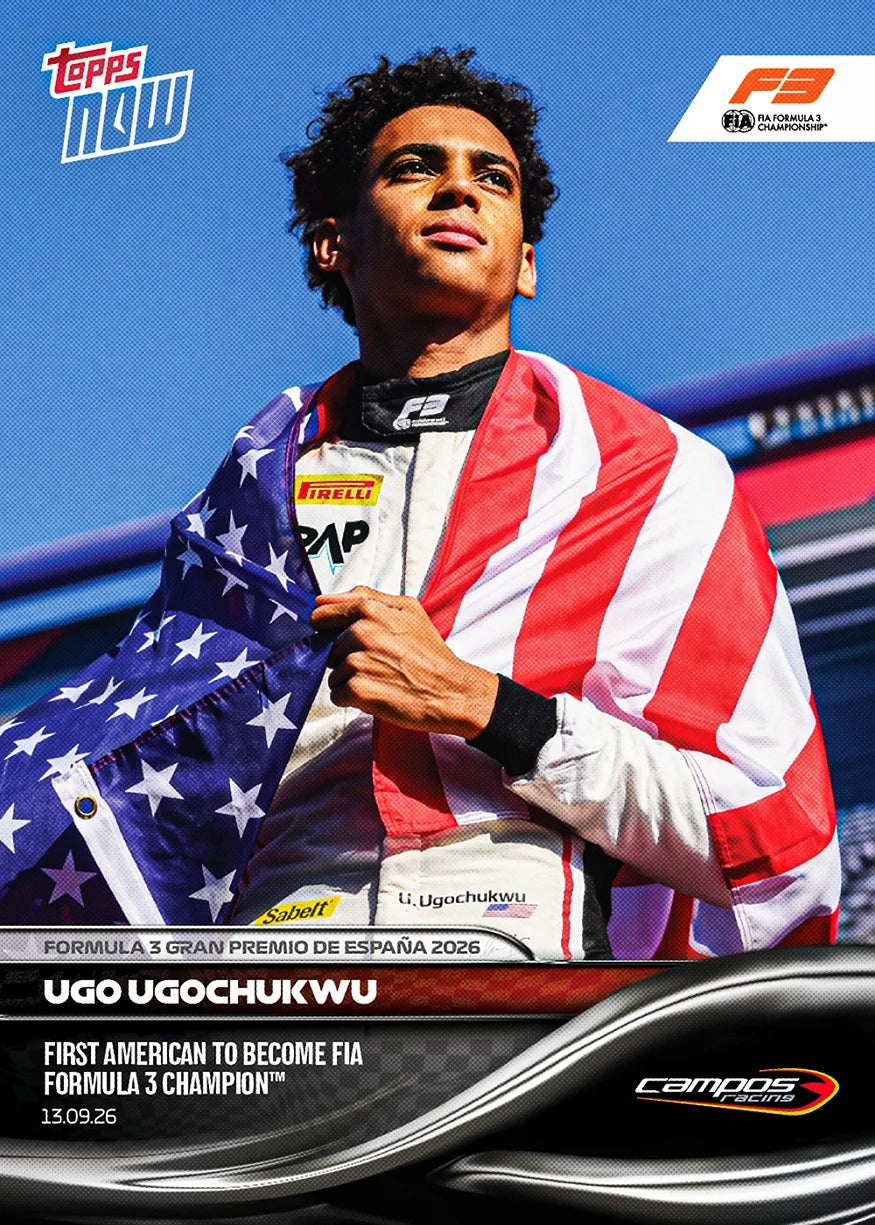 2026 | Topps | Now | Formula 1 | #061 | Ugo Ugochukwu | Base