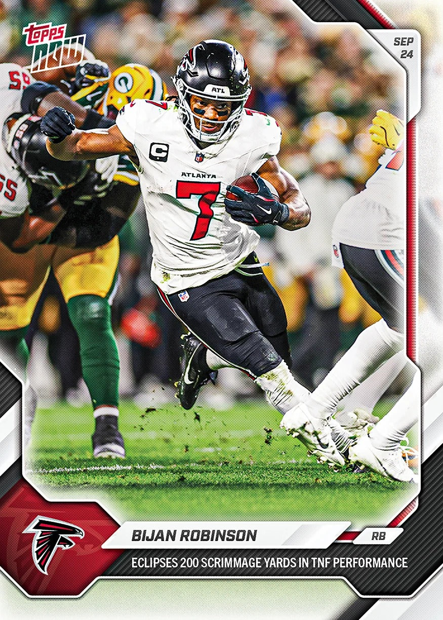 2026 | Topps | Now | NFL | #029 | Bijan Robinson | Base