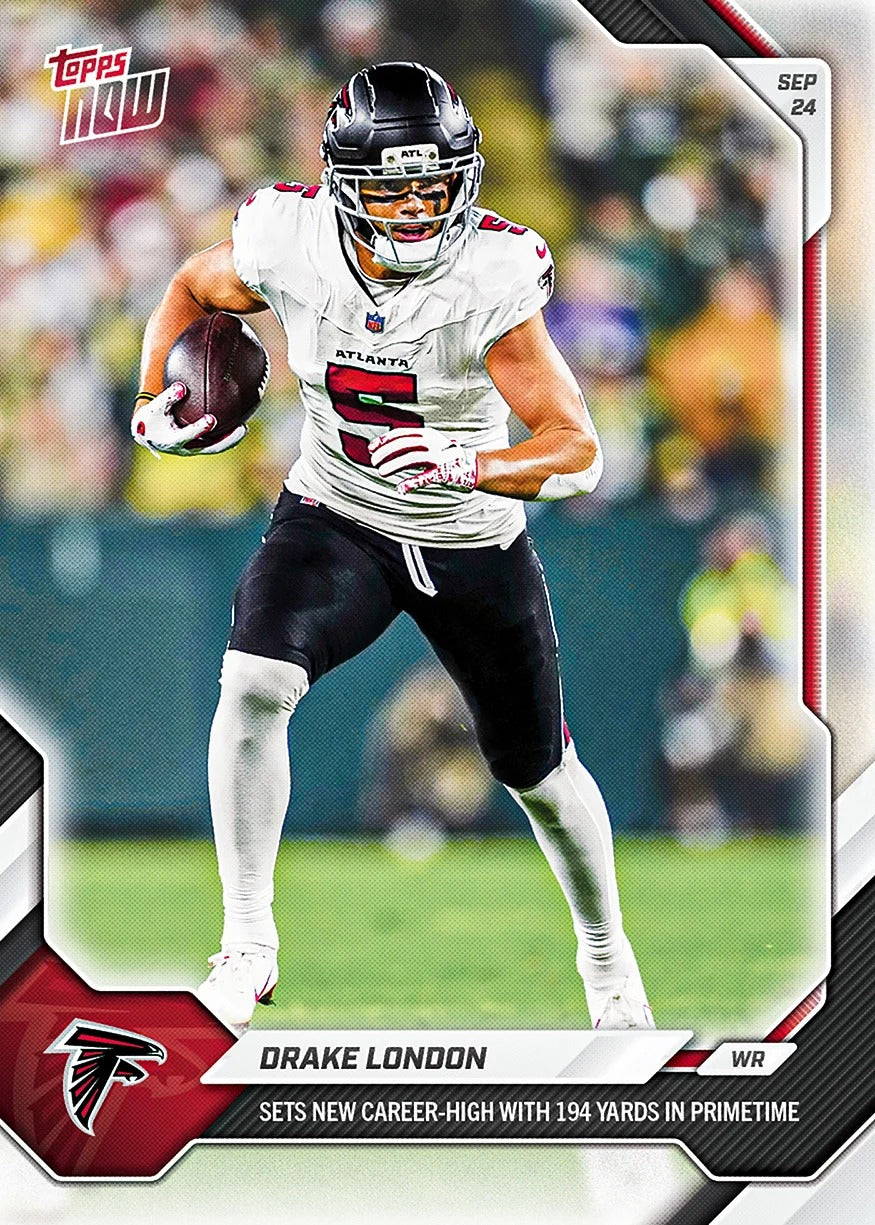 2026 | Topps | Now | NFL | #030 | Drake London | Base