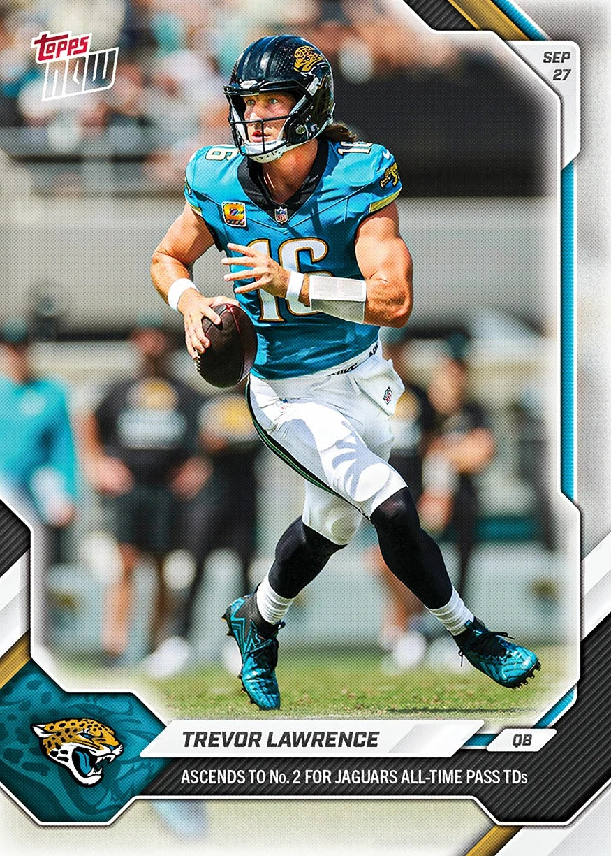 2026 | Topps | Now | NFL | #033 | Trevor Lawrence | Base