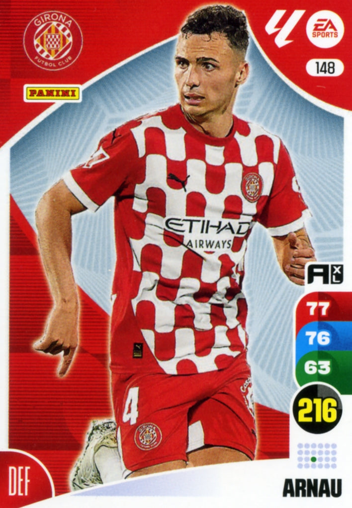 Panini Adrenalyn XL La Liga 2024/2025 - #148 - ARNAU - GIRONA - 1ª Edición, Cromo RAW