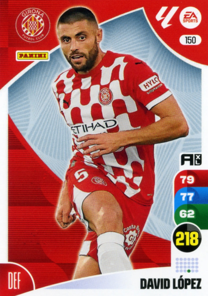 Panini Adrenalyn XL La Liga 2024/2025 - #150 - DAVID LÓPEZ - GIRONA - 1ª Edición, Cromo RAW