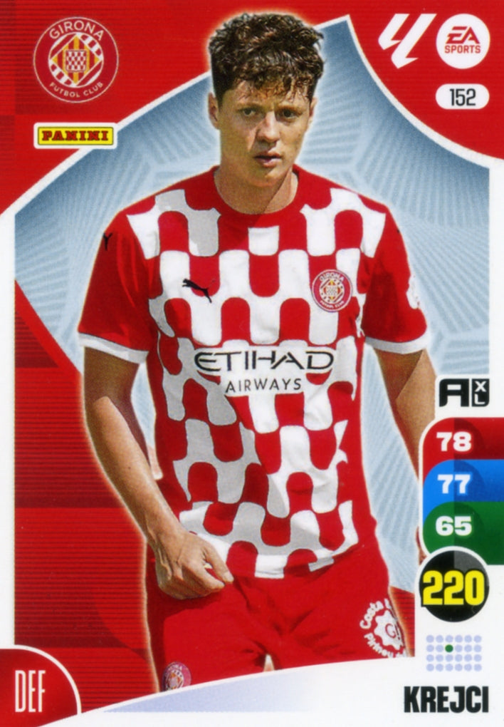 Panini Adrenalyn XL La Liga 2024/2025 - #152 - KREJCI - GIRONA - 1ª Edición, Cromo RAW