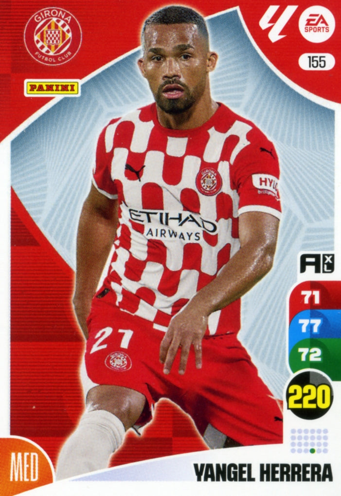 Panini Adrenalyn XL La Liga 2024/2025 - #155 - YAGEL HERRERA - GIRONA - 1ª Edición, Cromo RAW