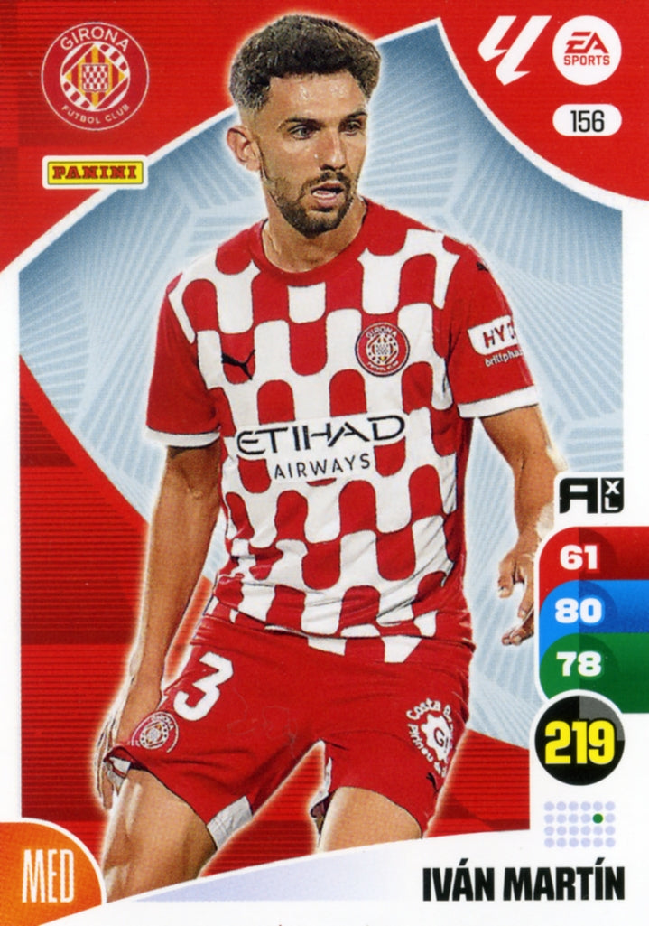 Panini Adrenalyn XL La Liga 2024/2025 - #156 - IVÁN MARTÍN - GIRONA - 1ª Edición, Cromo RAW