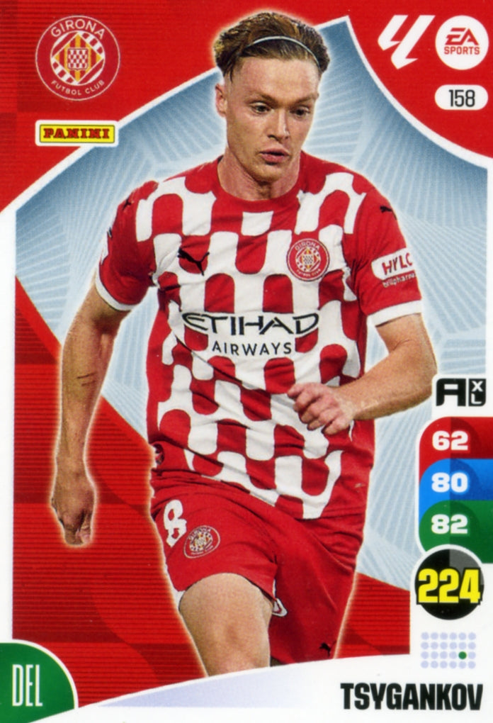 Panini Adrenalyn XL La Liga 2024/2025 - #158 - TSYGANOV - GIRONA - 1ª Edición, Cromo RAW