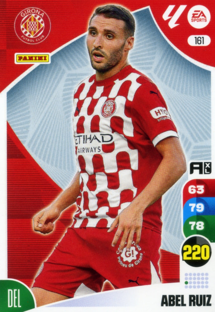 Panini Adrenalyn XL La Liga 2024/2025 - #161 - ABEL RUIZ - GIRONA - 1ª Edición, Cromo RAW