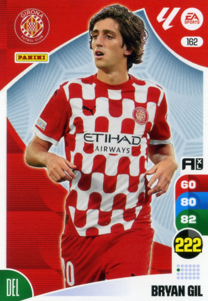 Panini Adrenalyn XL La Liga 2024/2025 - #162 - BRYAN GIL - GIRONA - 1ª Edición, Cromo RAW