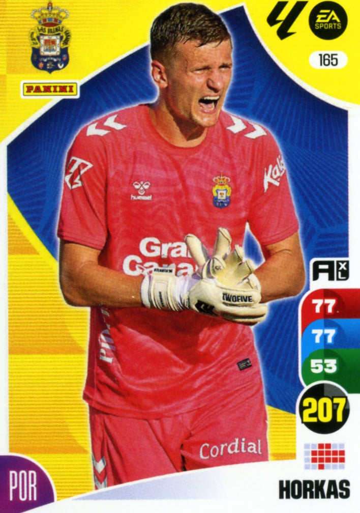 Panini Adrenalyn XL La Liga 2024/2025 - #165 - HORKAS - LAS PALMAS - 1ª Edición, Cromo RAW
