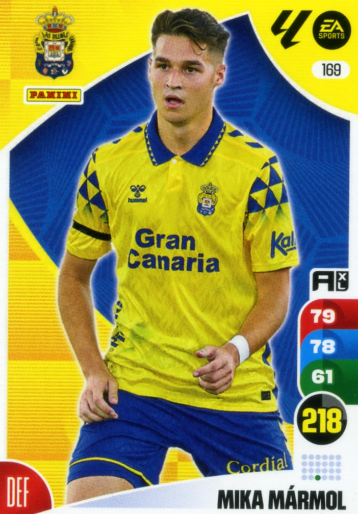Panini Adrenalyn XL La Liga 2024/2025 - #169 - MIKA MARMOL - LAS PALMAS - 1ª Edición, Cromo RAW