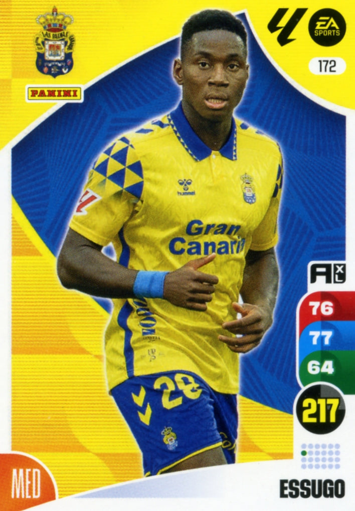 Panini Adrenalyn XL La Liga 2024/2025 - #172 - ESSUGO - LAS PALMAS - 1ª Edición, Cromo RAW