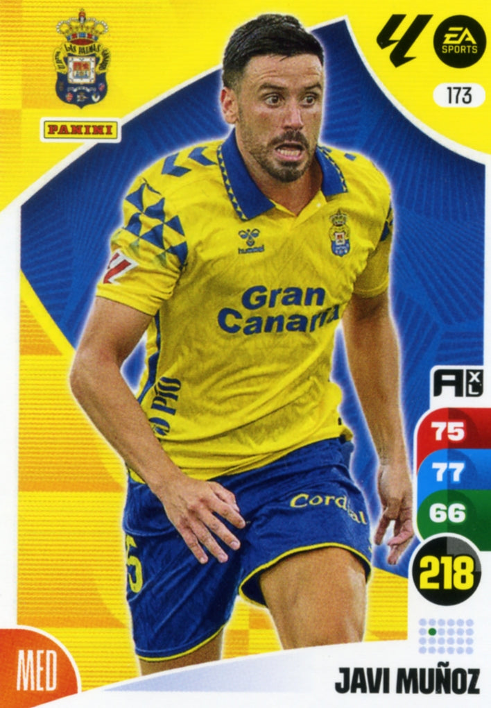 Panini Adrenalyn XL La Liga 2024/2025 - #173 - JAVI MUÑOZ - LAS PALMAS - 1ª Edición, Cromo RAW
