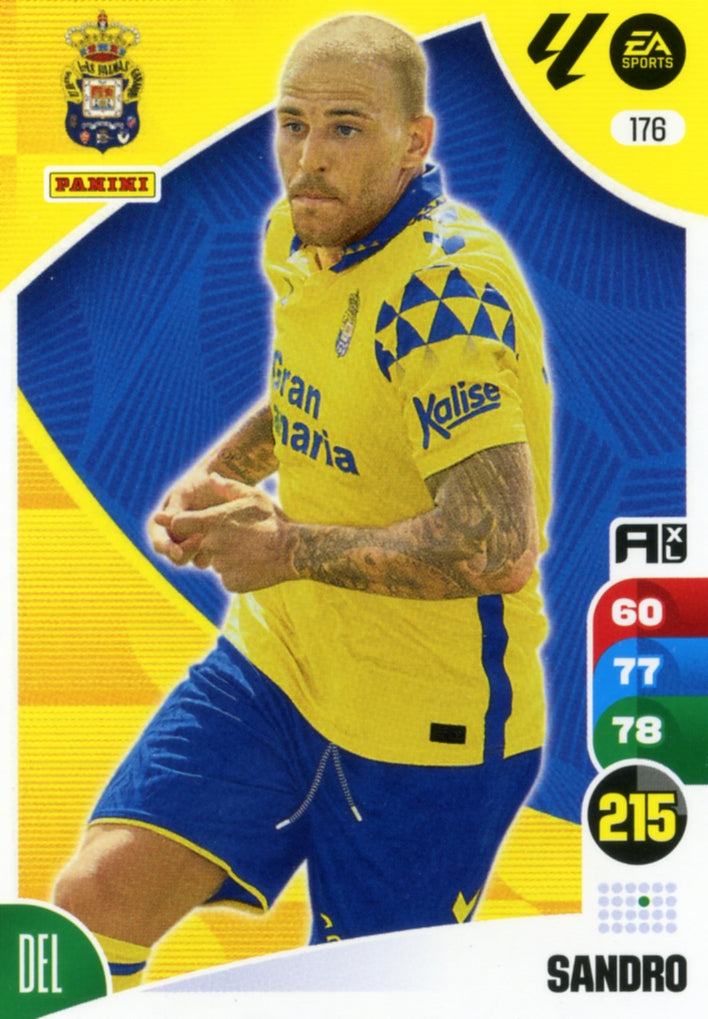 Panini Adrenalyn XL La Liga 2024/2025 - #176 - SANDRO - LAS PALMAS - 1ª Edición, Cromo RAW