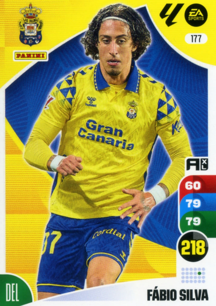 Panini Adrenalyn XL La Liga 2024/2025 - #177 - FABIO SILVA - LAS PALMAS - 1ª Edición, Cromo RAW