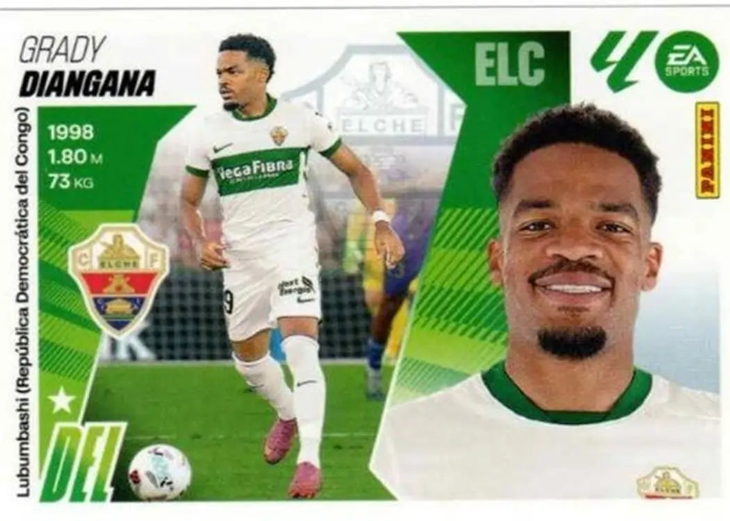 Diangana - Panini Liga Este - 2025-2026 - 20 Bis - 4ª Edicion - WTC