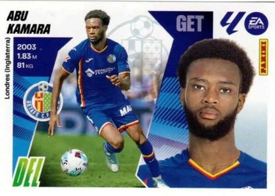 Abu Kamara - Panini Liga Este - 2025-2026 - 17 Bis - 4ª Edicion - WTC