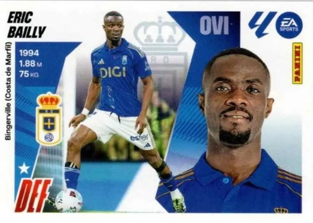 Eric Bailly - Panini Liga Este - 2025-2026 - 7 Bis - 4ª Edicion - WTC