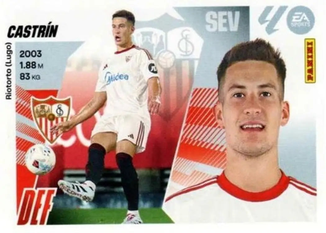 Castrin - Panini Liga Este - 2025-2026 - 8 Bis - 4ª Edicion - WTC