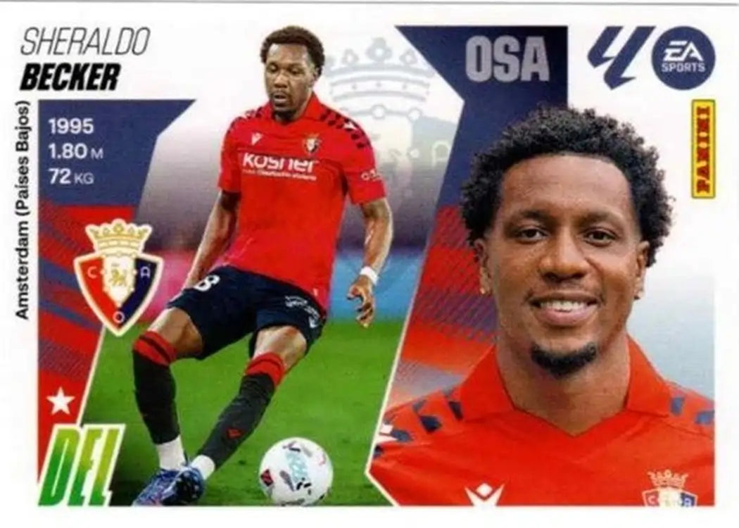 Becker - Panini Liga Este - 2025-2026 - UF48 - 4ª Edicion - Ultimos Fichajes