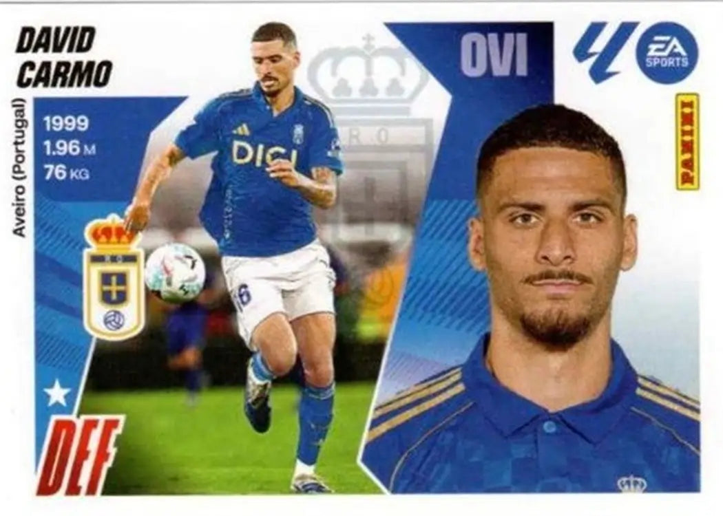 David Carmo - Panini Liga Este - 2025-2026 - UF61 - 4ª Edicion - Ultimos Fichajes