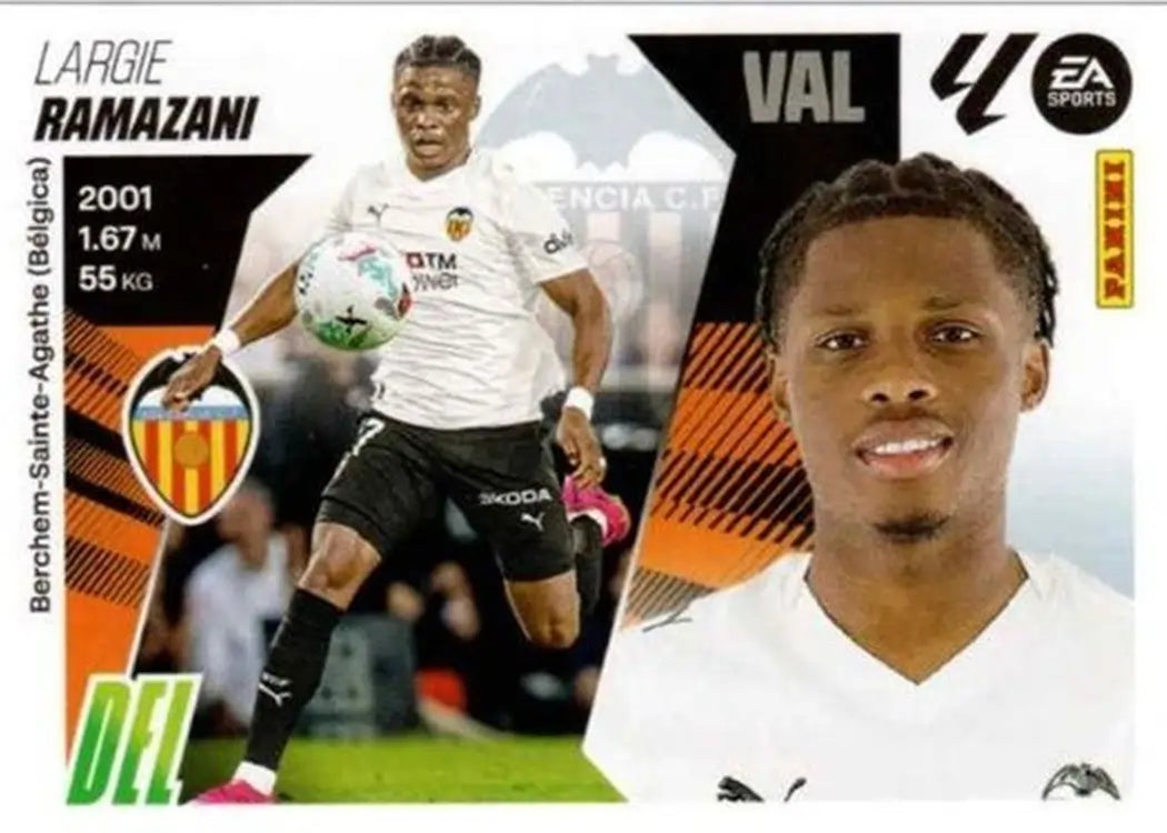 Ramazani - Panini Liga Este - 2025-2026 - UF63 - 4ª Edicion - Ultimos Fichajes