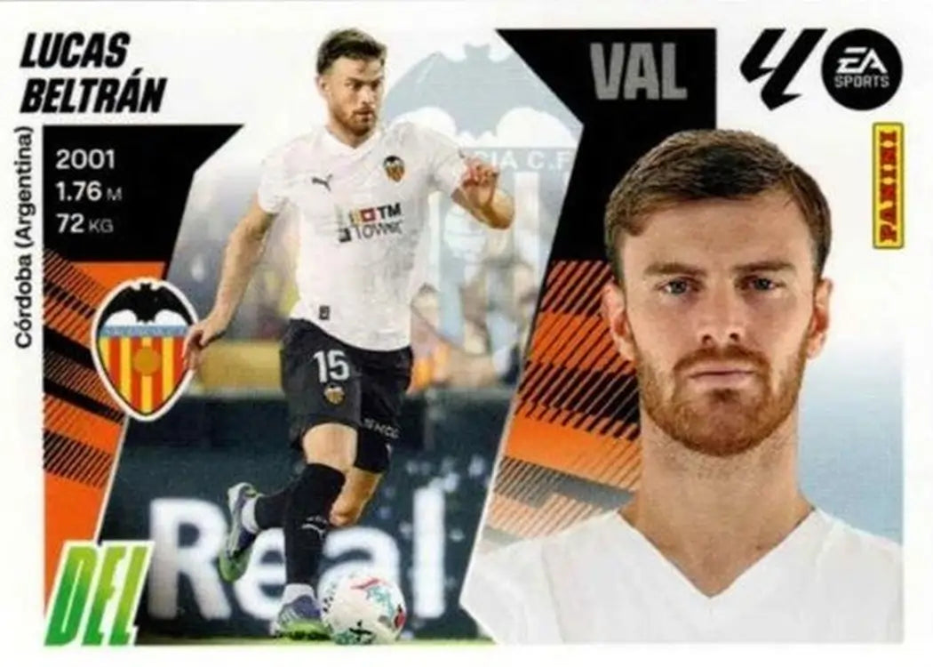 Lucas Beltran - Panini Liga Este - 2025-2026 - 17 Bis - 4ª Edicion - WTC