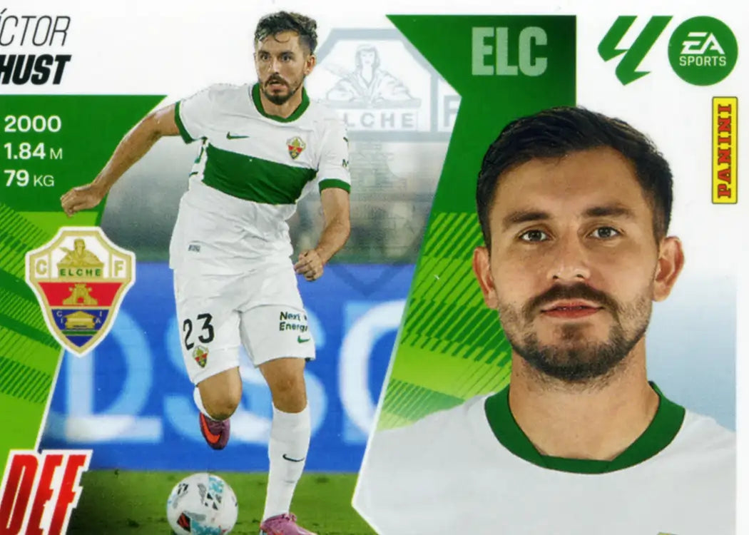 Cromo Trading Card Fútbol-Chust-Elche CF-Panini Liga Este 2025-2026-UF25-Últimos Fichajes