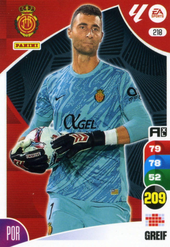 Panini Adrenalyn XL La Liga 2024/2025 - #218 - GREIF - MALLORCA - 1ª Edición, Cromo RAW